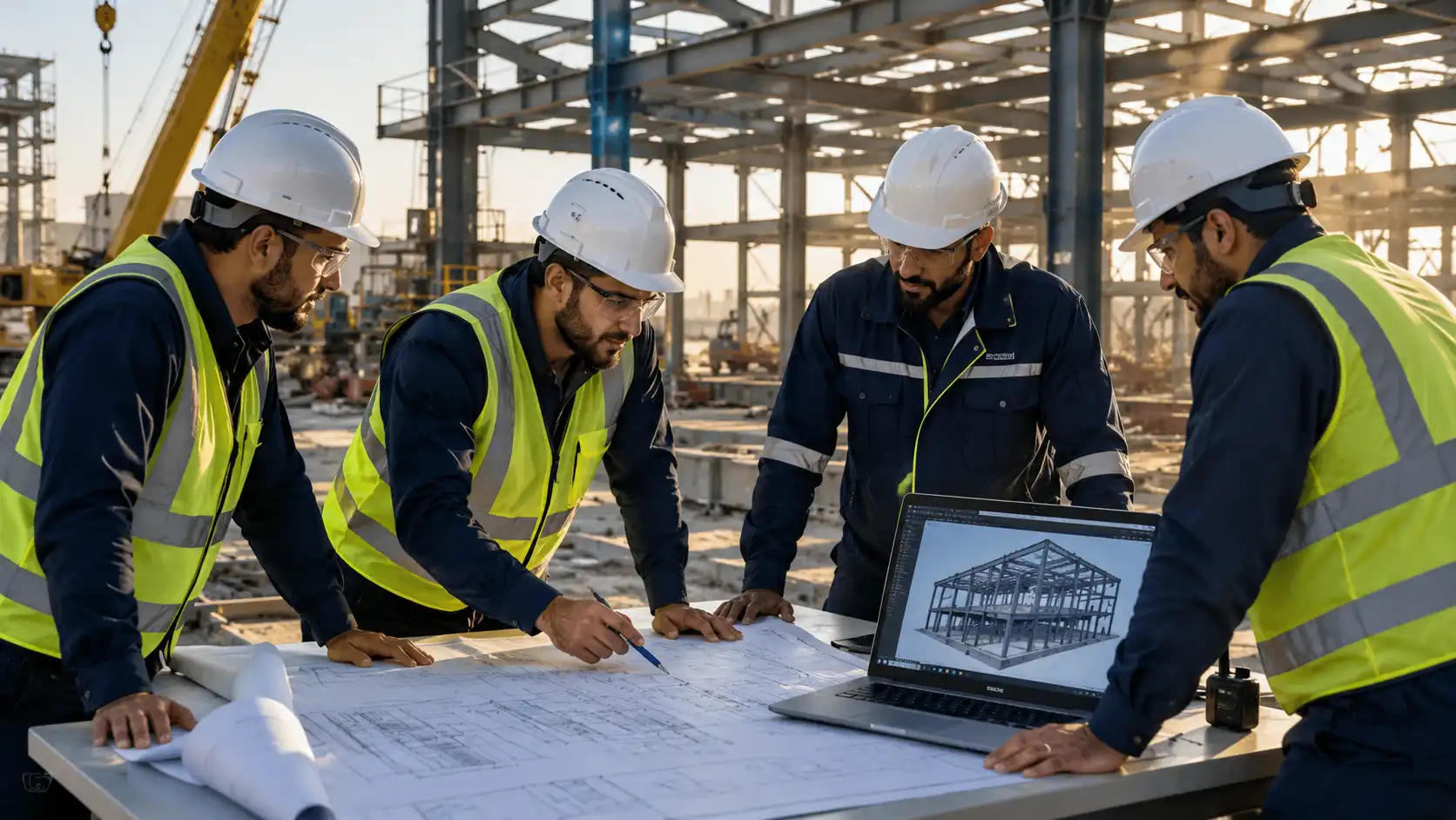 B-LINE industrial engineering team at work